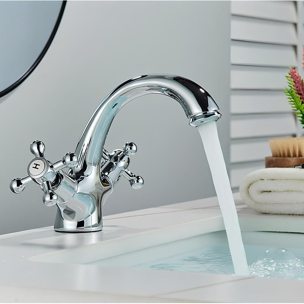 Robinet lavabo antique mélangeur  Le Mitigeur