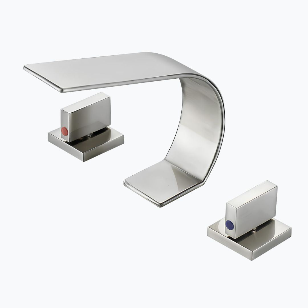 Robinet lavabo - bec effet cascade  Le Mitigeur