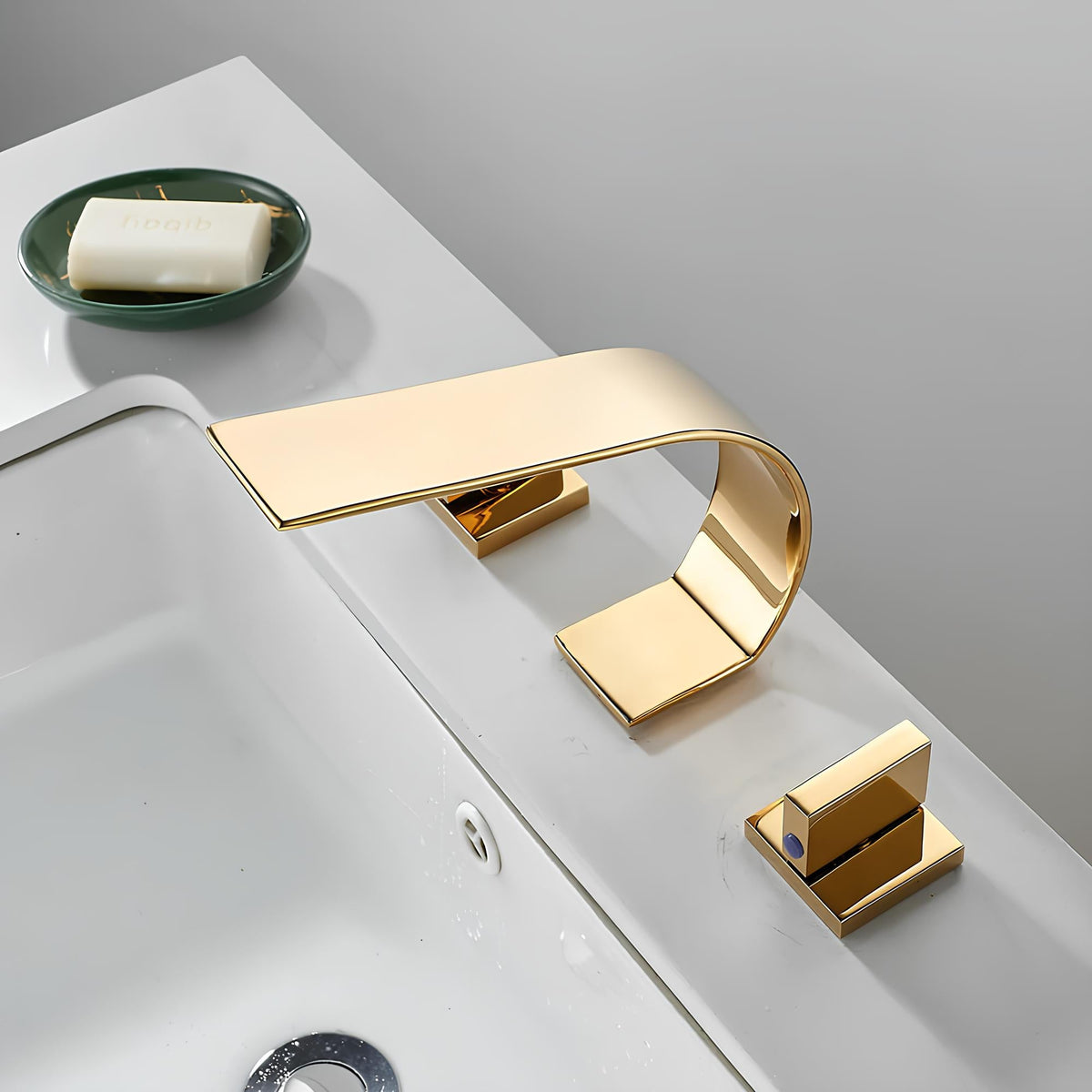 Robinet lavabo - bec effet cascade  Le Mitigeur