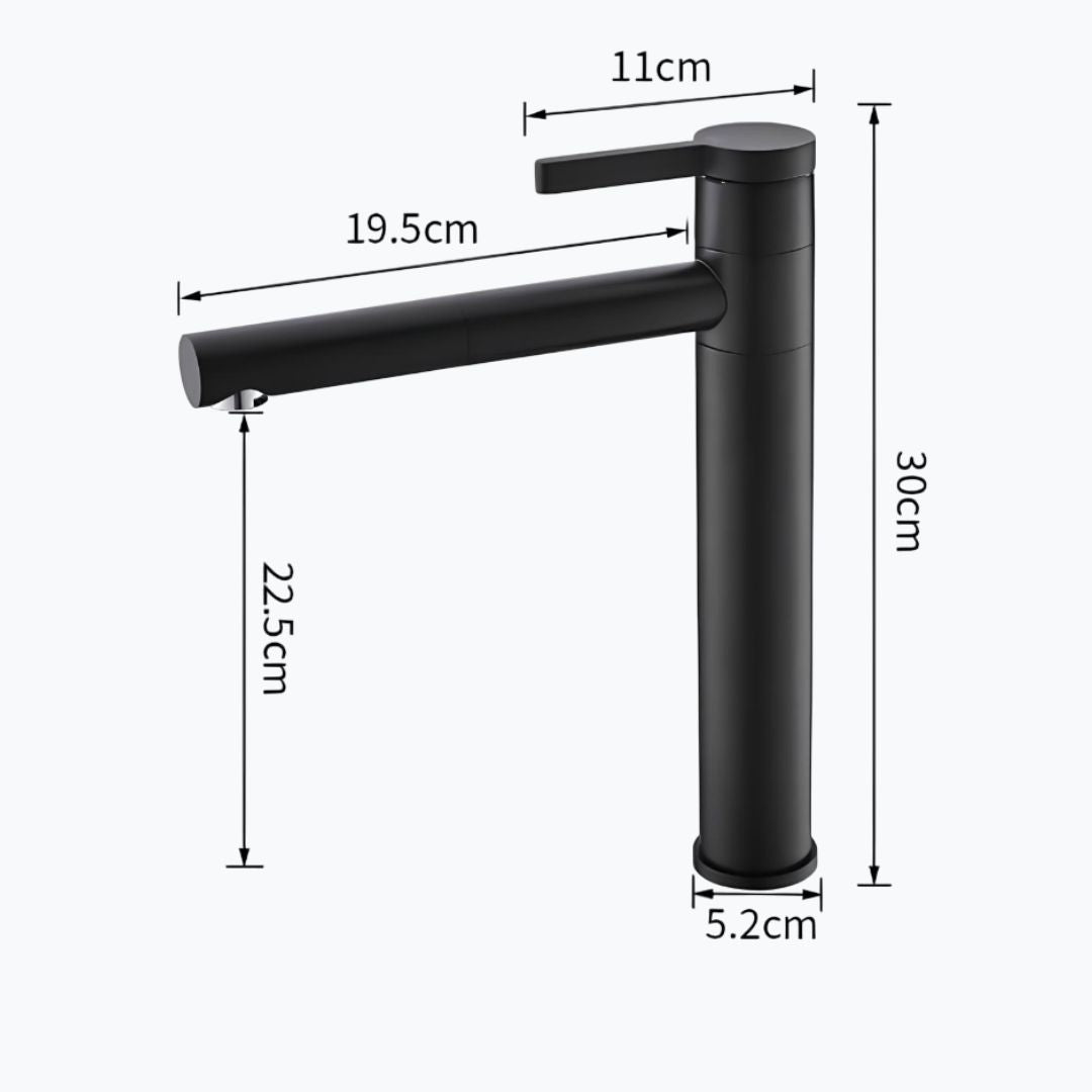 Robinet vasque design bec pivotant  Le Mitigeur