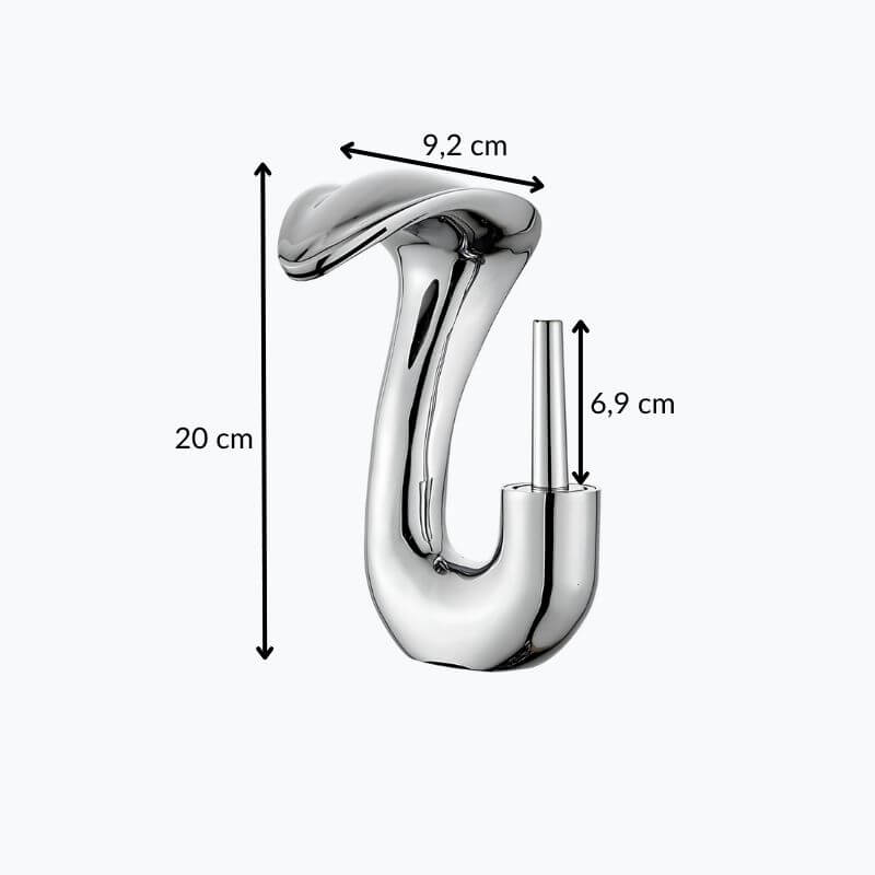 Robinet lavabo cascade compact – mitigeur design en laiton  Le Mitigeur