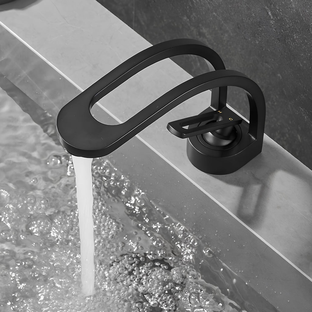 Robinet lavabo – Design arrondi  Le Mitigeur