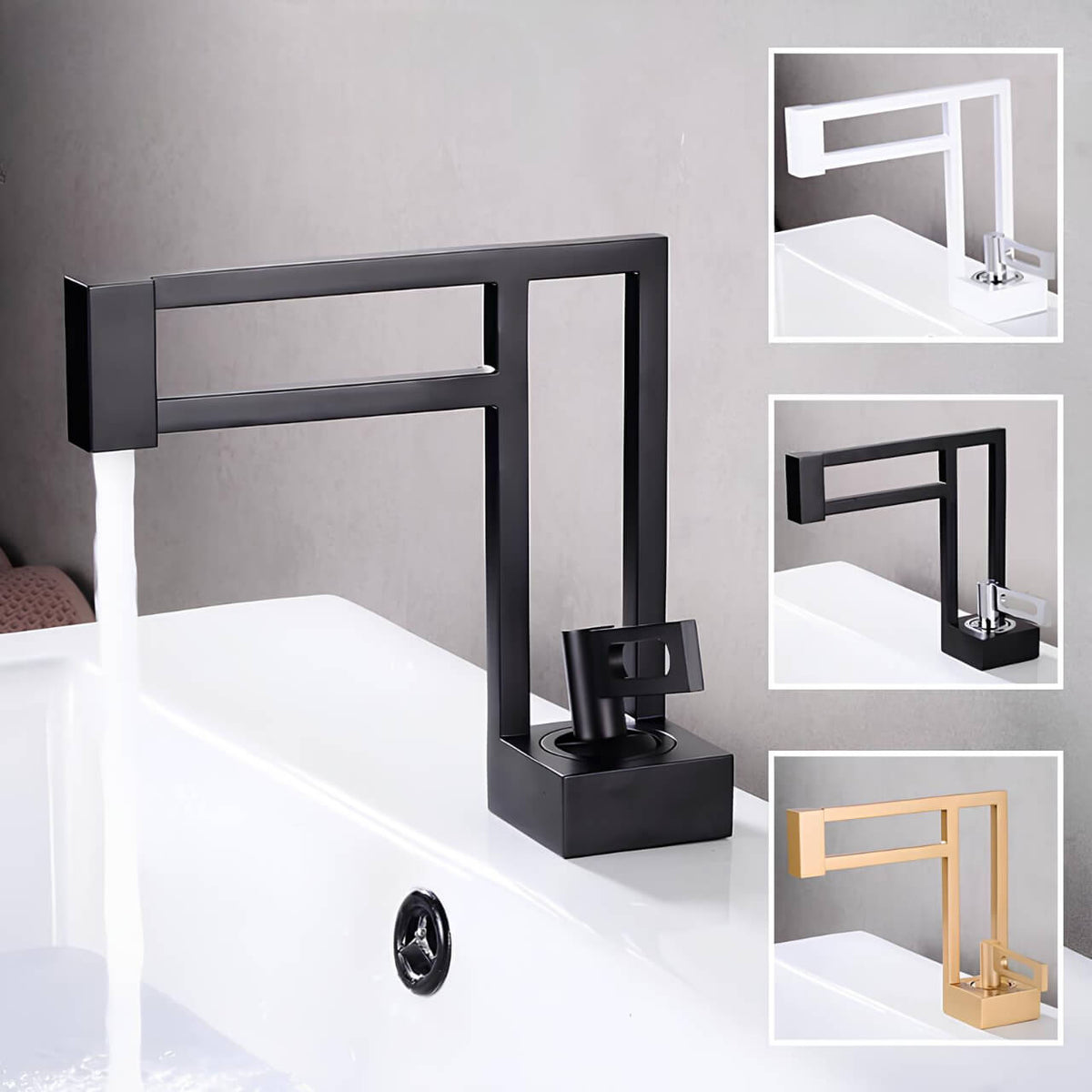 Robinet lavabo cascade –Design moderne  Le Mitigeur