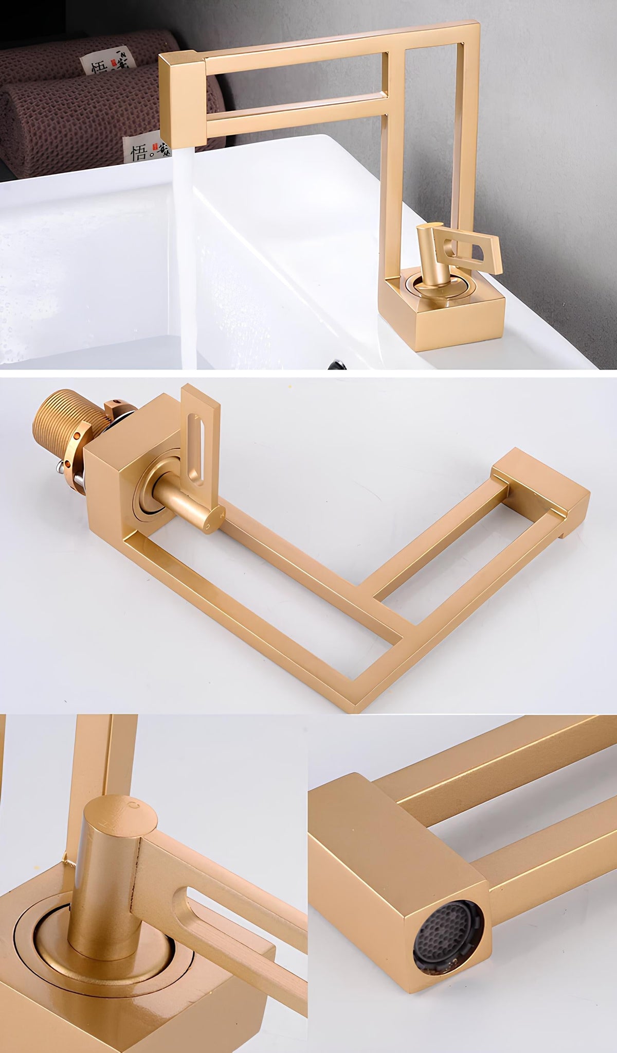 Robinet lavabo cascade –Design moderne  Le Mitigeur