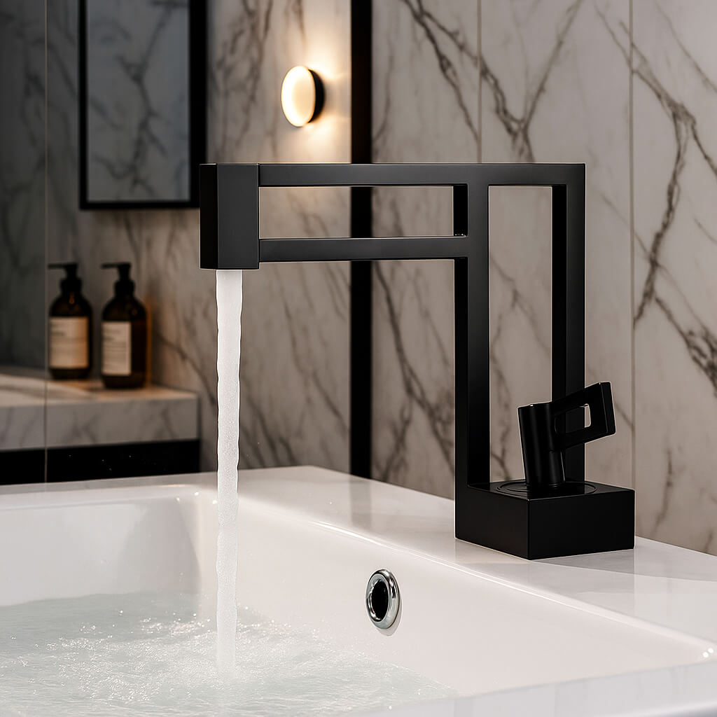 Robinet lavabo cascade –Design moderne  Le Mitigeur