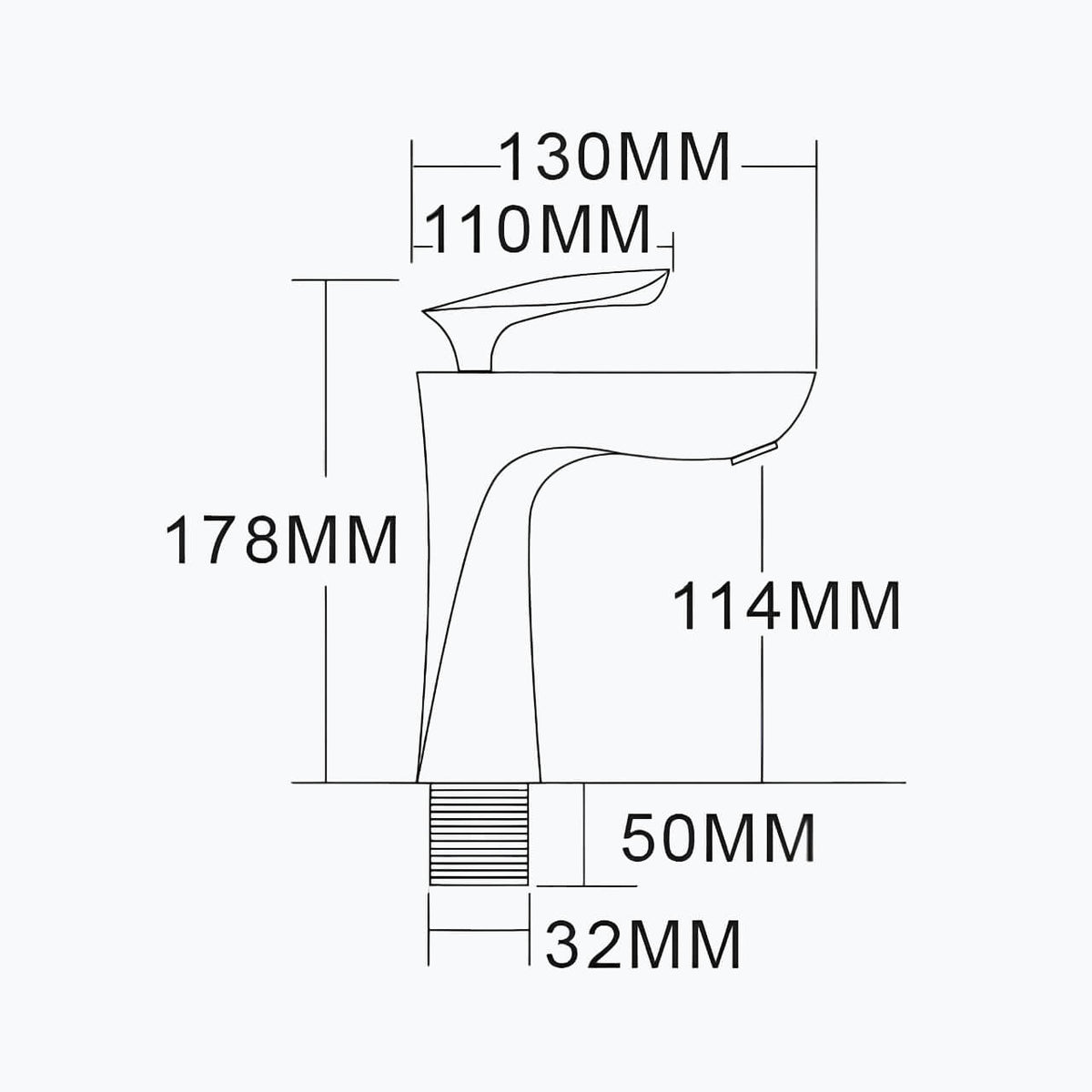 Robinet lavabo cascade – mitigeur au design raffiné  Le Mitigeur