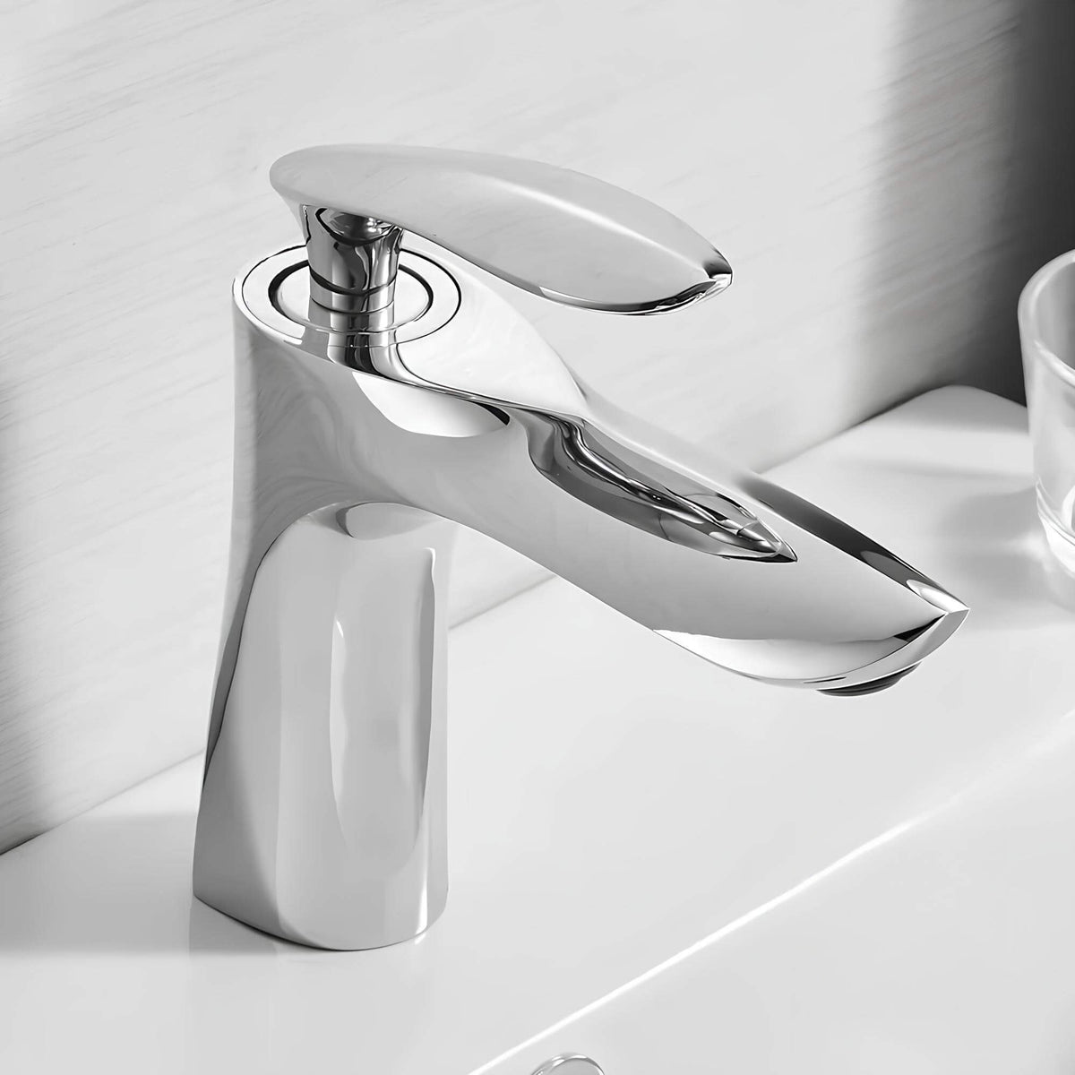 Robinet lavabo cascade – mitigeur au design raffiné  Le Mitigeur
