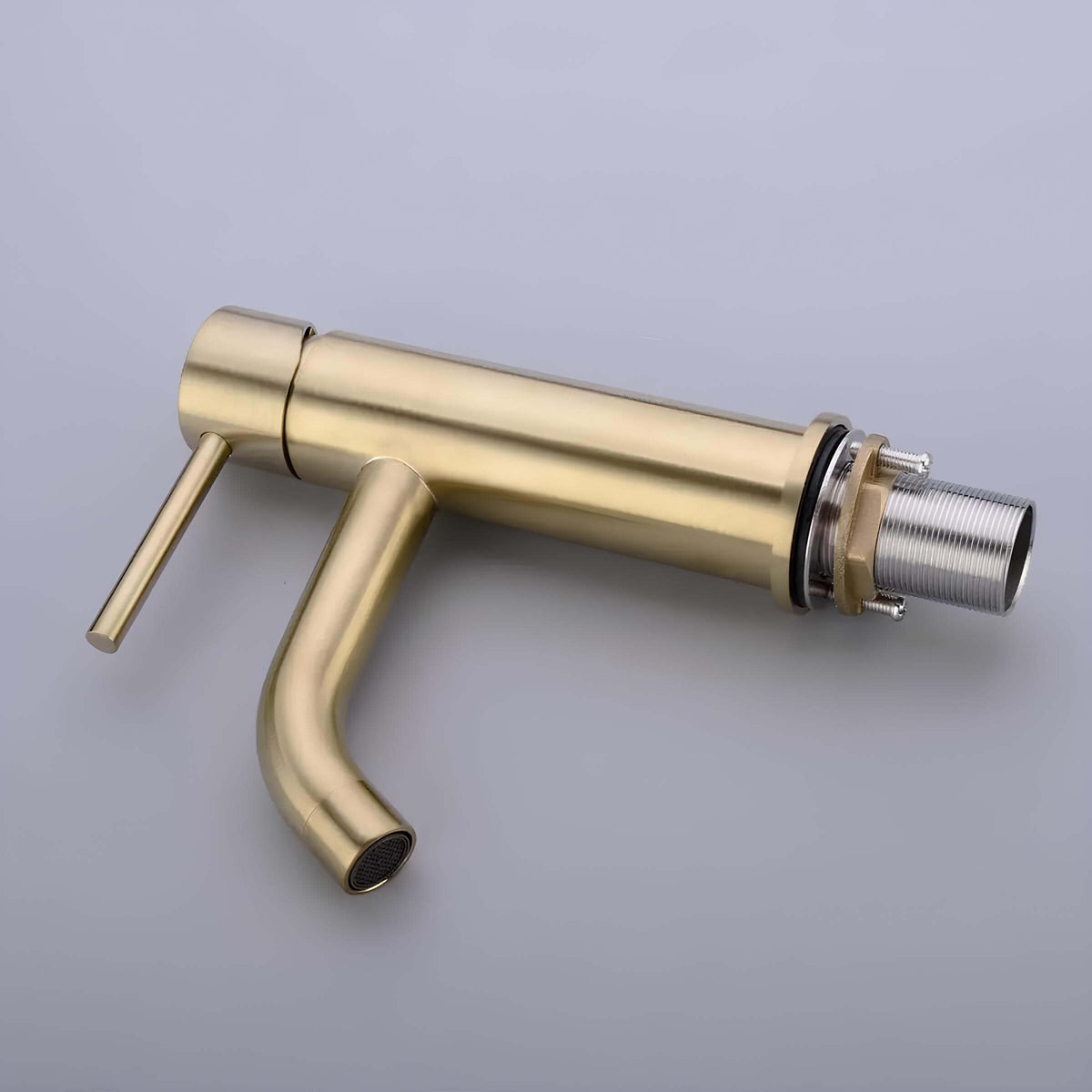 Robinet vasque doré contemporain  Le Mitigeur