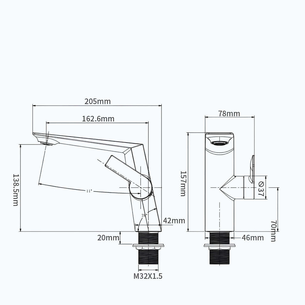 Robinet de lavabo – design moderne