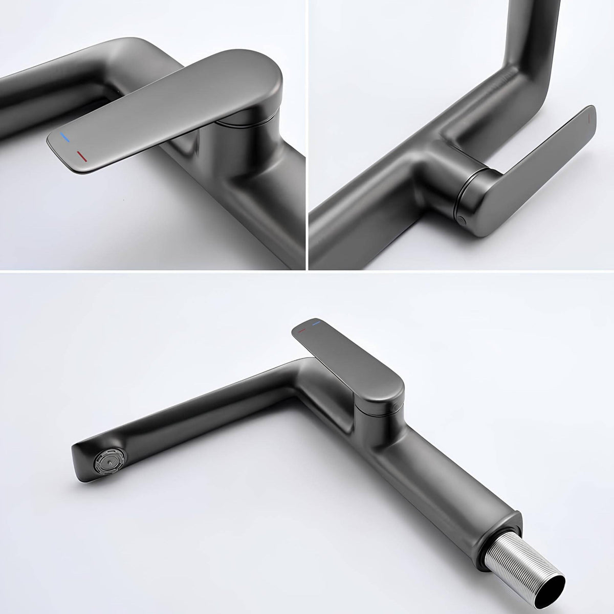 Robinet lavabo haut – mitigeur design à bec allongé  Le Mitigeur