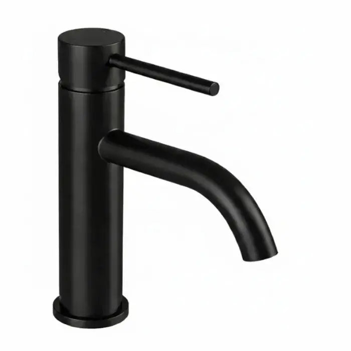 Robinet lavabo en inox brossé noir mat Ma boutique