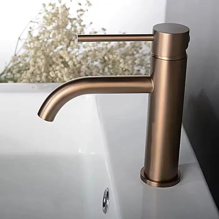 Robinet lavabo en inox brossé Ma boutique