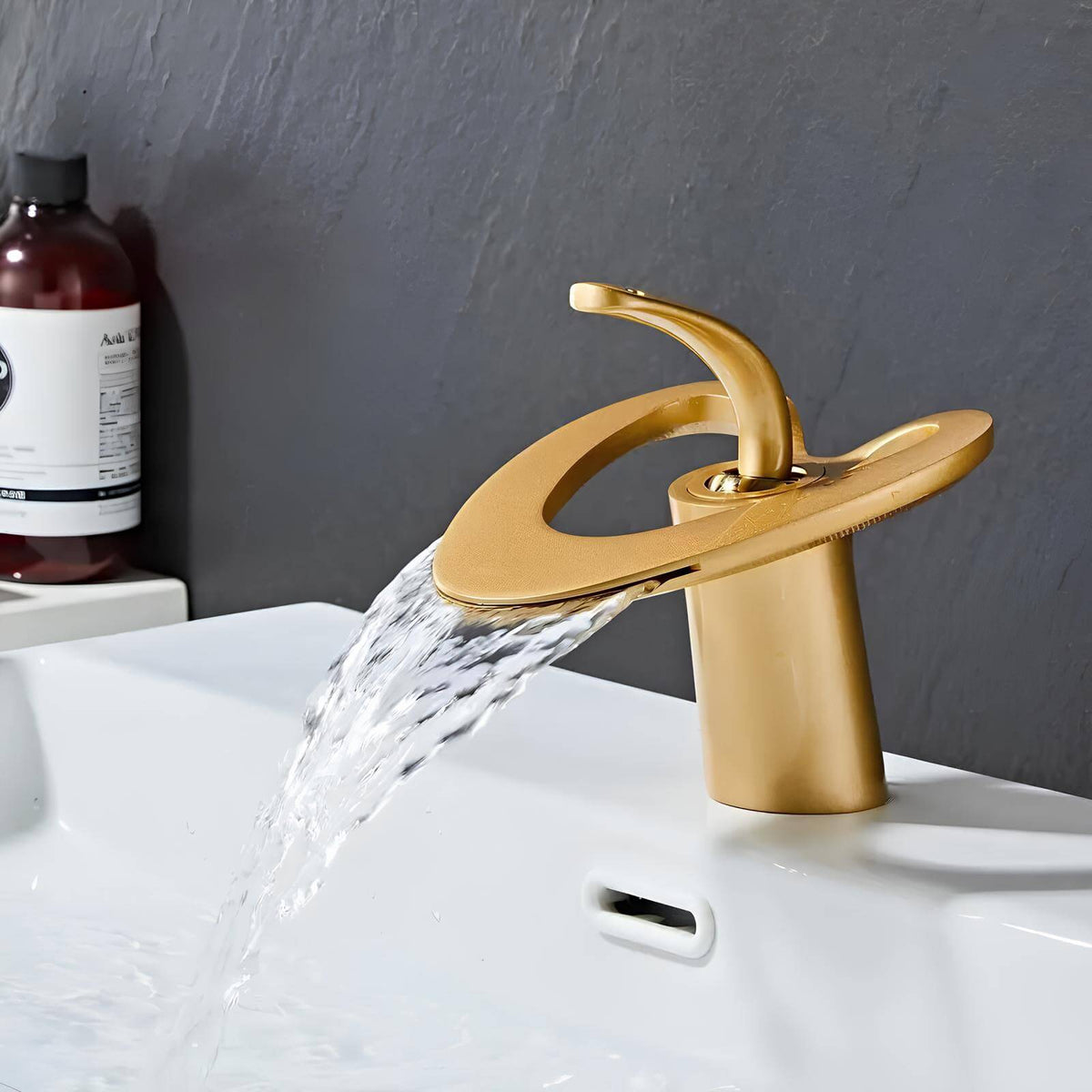 Robinet lavabo mitigeur en laiton – style contemporain silencieux  Le Mitigeur