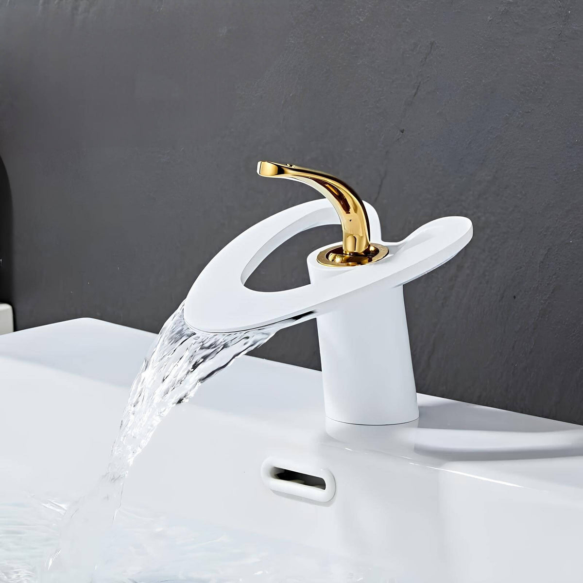 Robinet lavabo mitigeur en laiton – style contemporain silencieux  Le Mitigeur