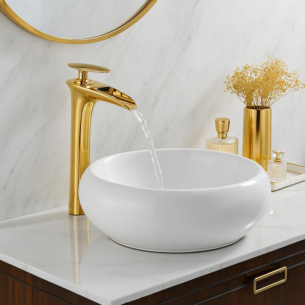 Robinet vasque moderne – cascade  Le Mitigeur