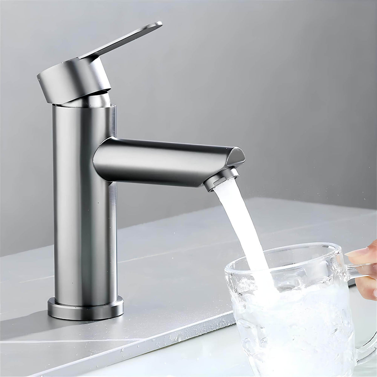 Robinet mitigeur - Inox  Le Mitigeur