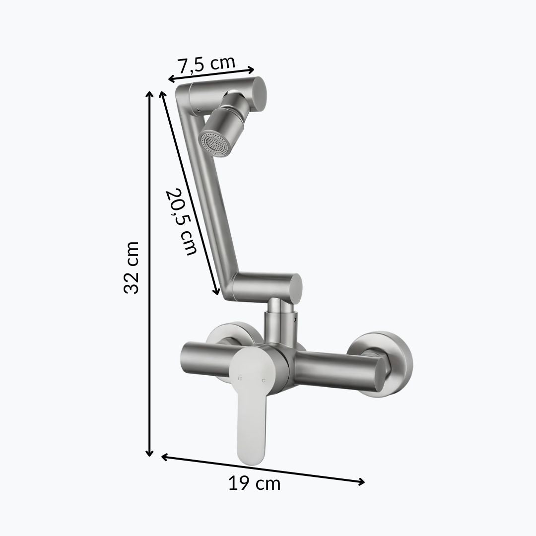 Robinet rabattable - Design compact  Le Mitigeur