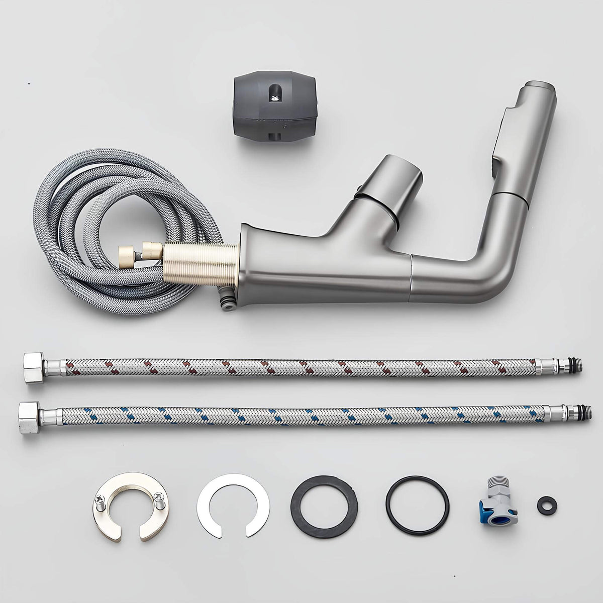 Robinet lavabo orientable avec douchette  Le Mitigeur