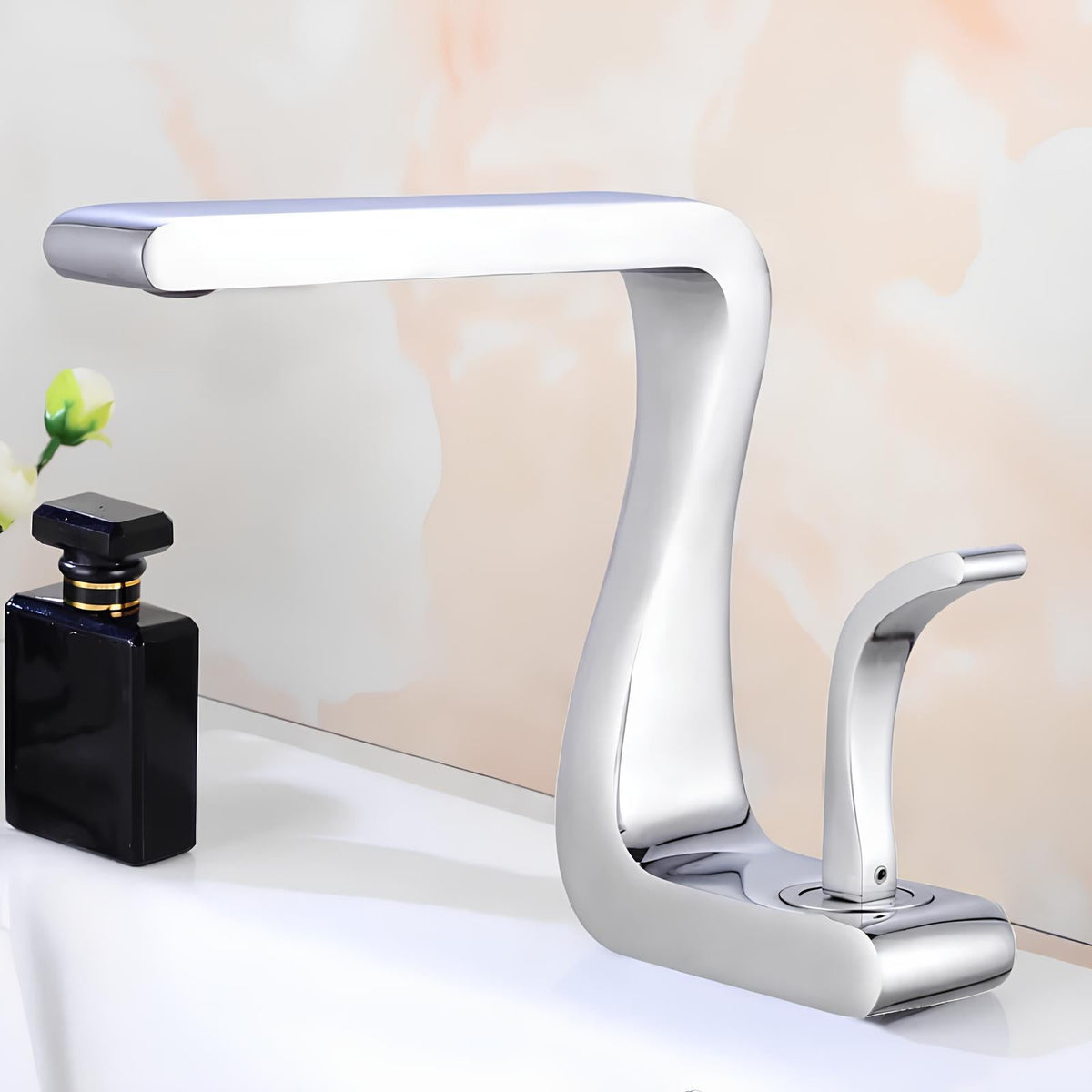 Robinet lavabo rétro chic en laiton  Le Mitigeur