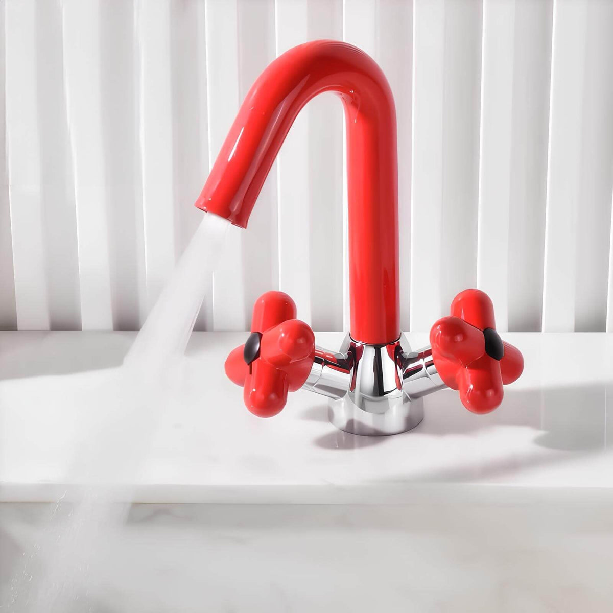 Robinet mélangeur lavabo – design contemporain élégant  Le Mitigeur