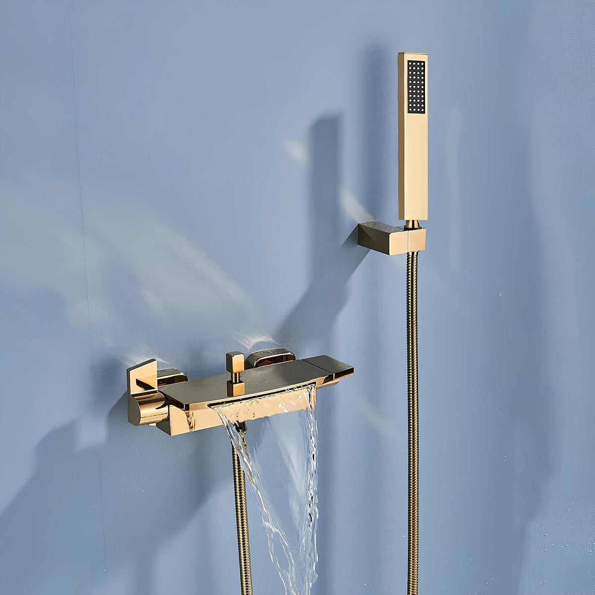 Robinet mitigeur baignoire mural –  Cascade & douchette  Le Mitigeur