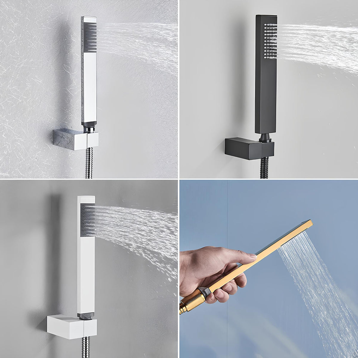 Robinet mitigeur baignoire mural –  Cascade & douchette  Le Mitigeur