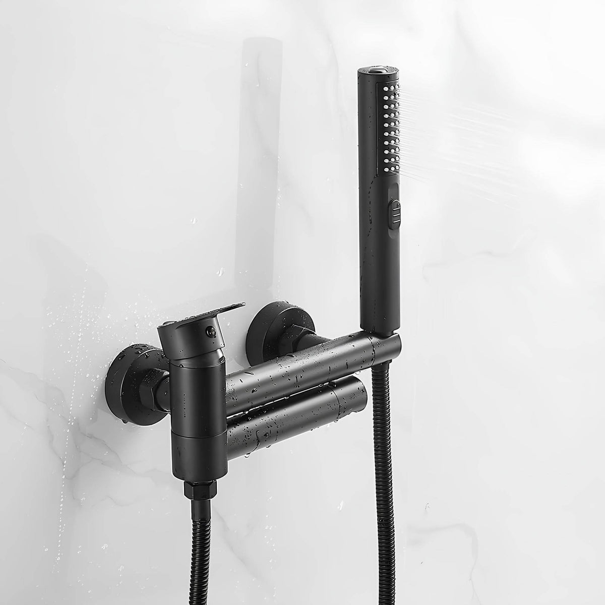 robinet mitigeur baignoire mural – design contemporain  Le Mitigeur