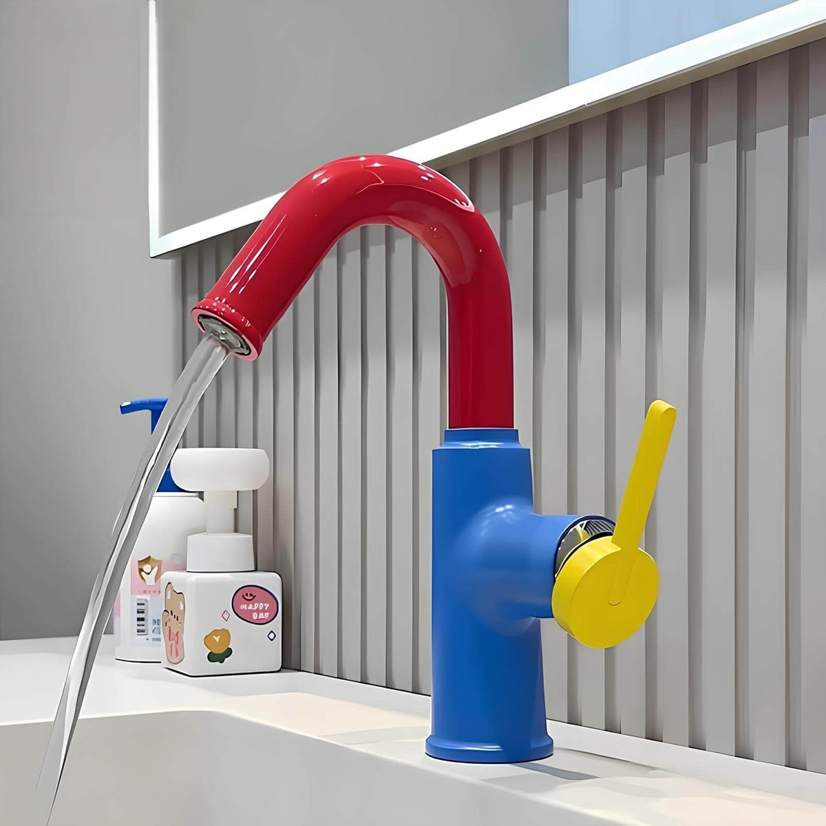 Robinet mitigeur en laiton – bec pivotant 360°, design contemporain  Le Mitigeur