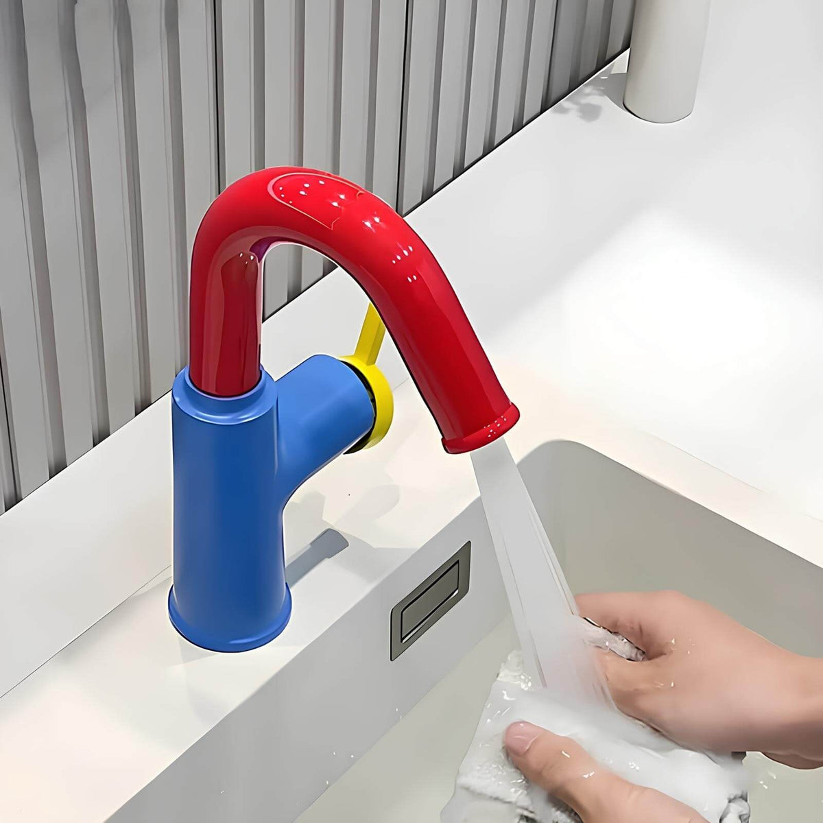 Robinet mitigeur en laiton – bec pivotant 360°, design contemporain  Le Mitigeur