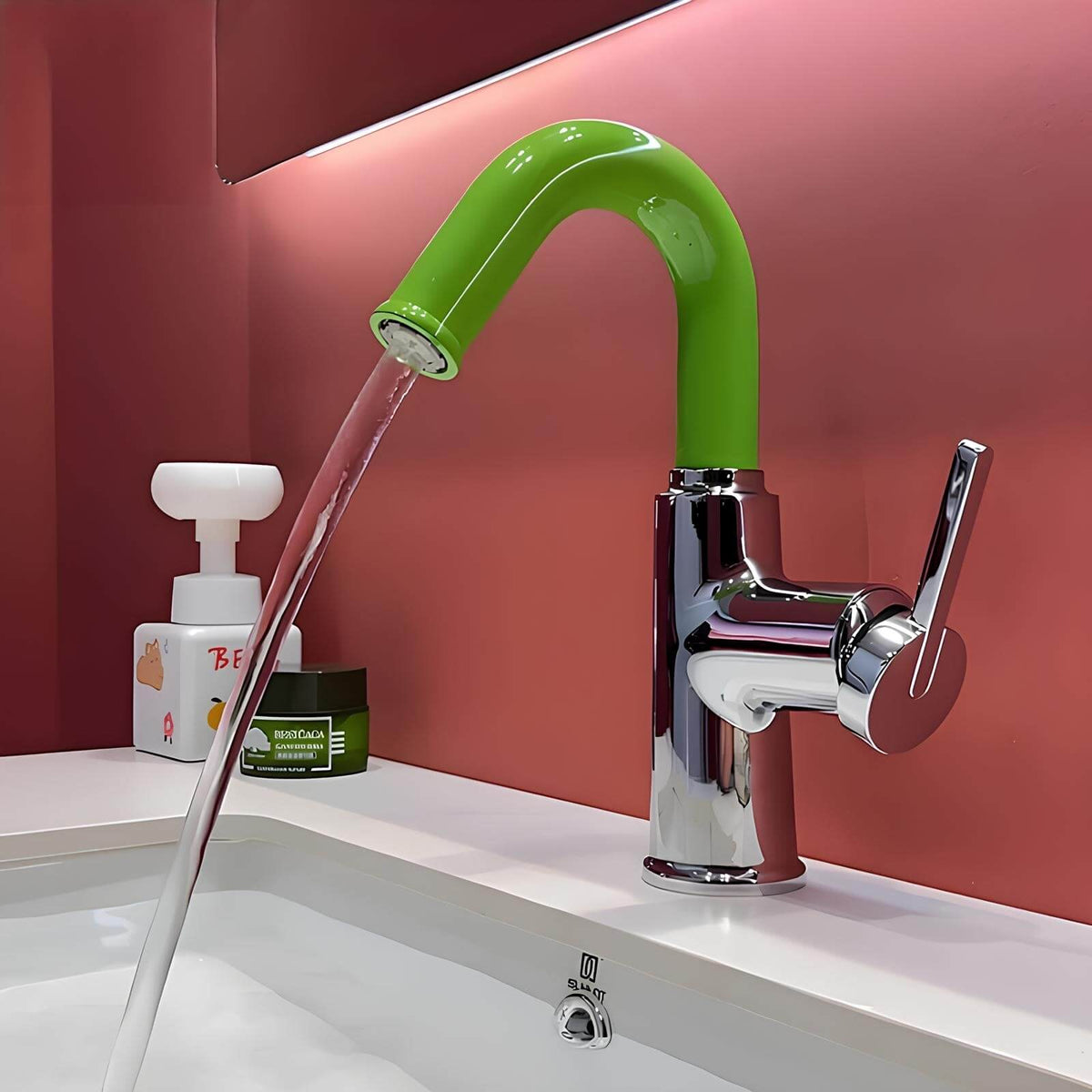 Robinet mitigeur en laiton – bec pivotant 360°, design contemporain  Le Mitigeur