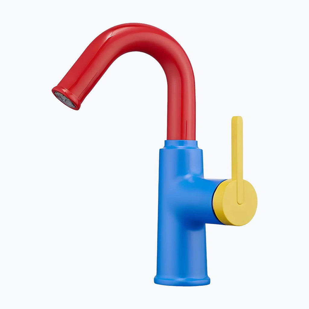Robinet mitigeur en laiton – bec pivotant 360°, design contemporain  Le Mitigeur