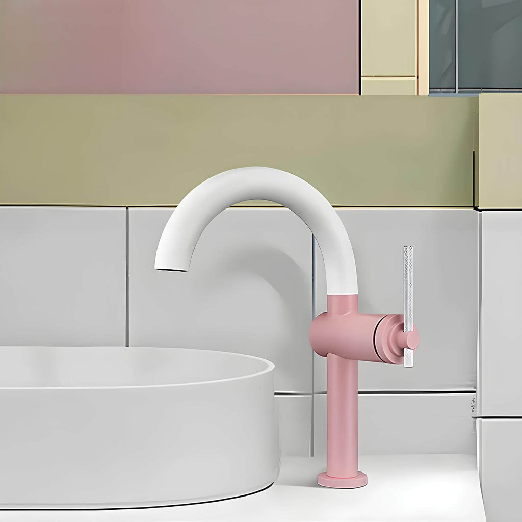 Robinet mitigeur en laiton – bec rotatif 360°, design moderne  Le Mitigeur