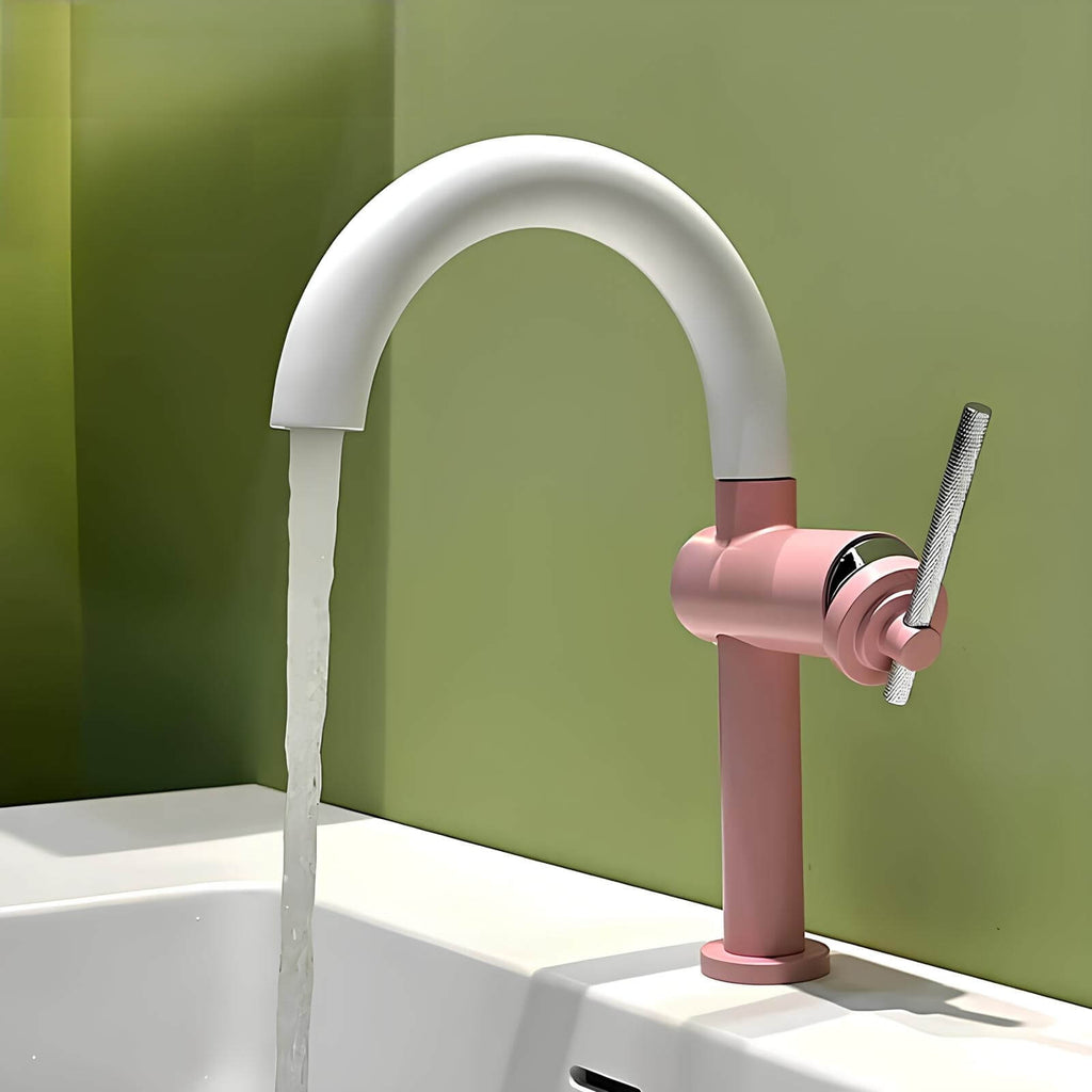 Robinet mitigeur en laiton – bec rotatif 360°, design moderne  Le Mitigeur