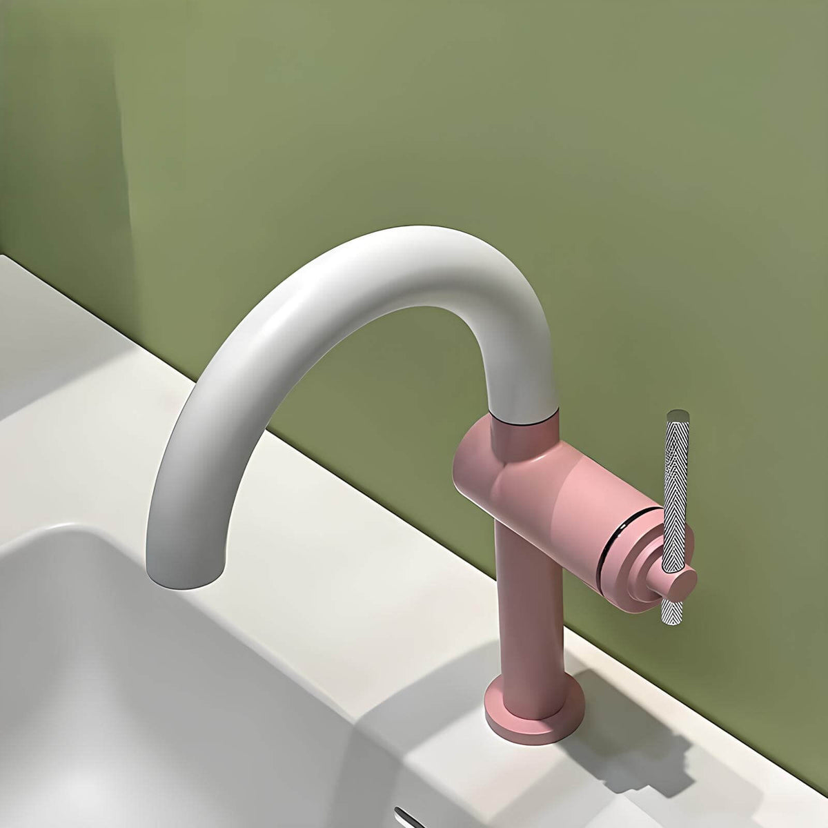 Robinet mitigeur en laiton – bec rotatif 360°, design moderne  Le Mitigeur