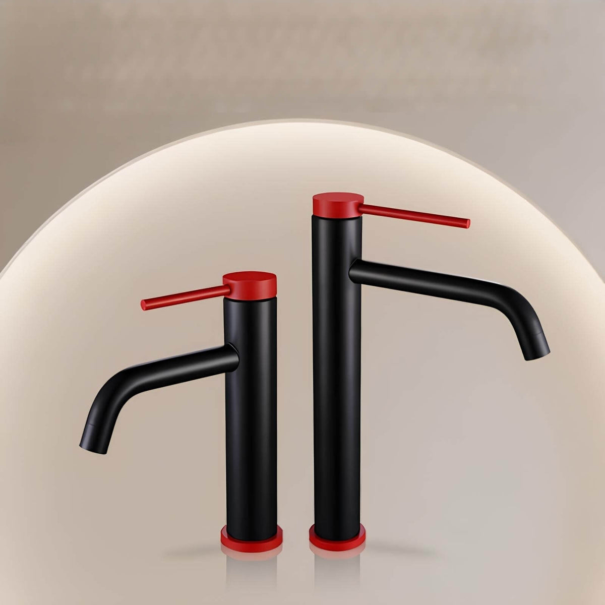 Robinet mitigeur inox – design brossé, bec arrondi  Le Mitigeur