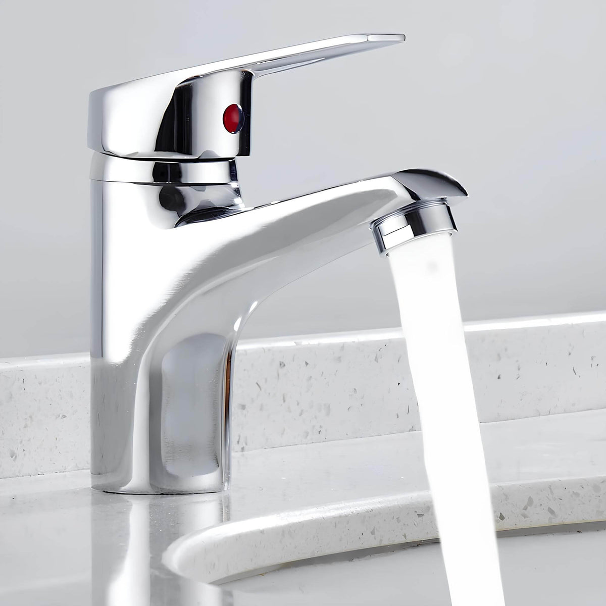 Robinet mitigeur lavabo - finition chrome  Le Mitigeur