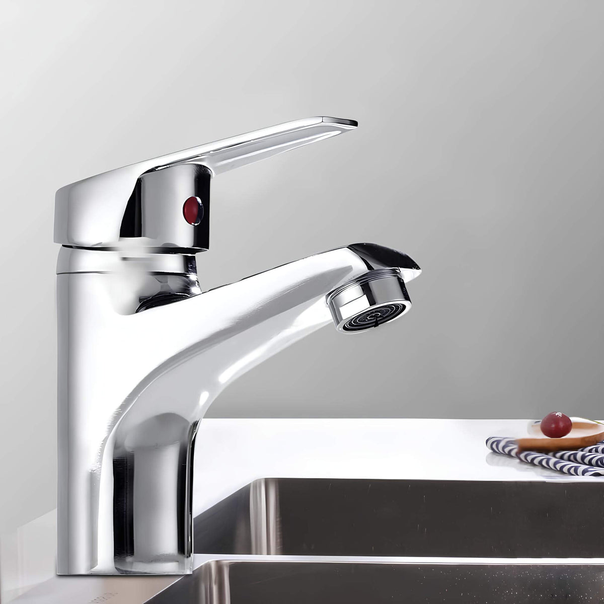 Robinet mitigeur lavabo - finition chrome  Le Mitigeur