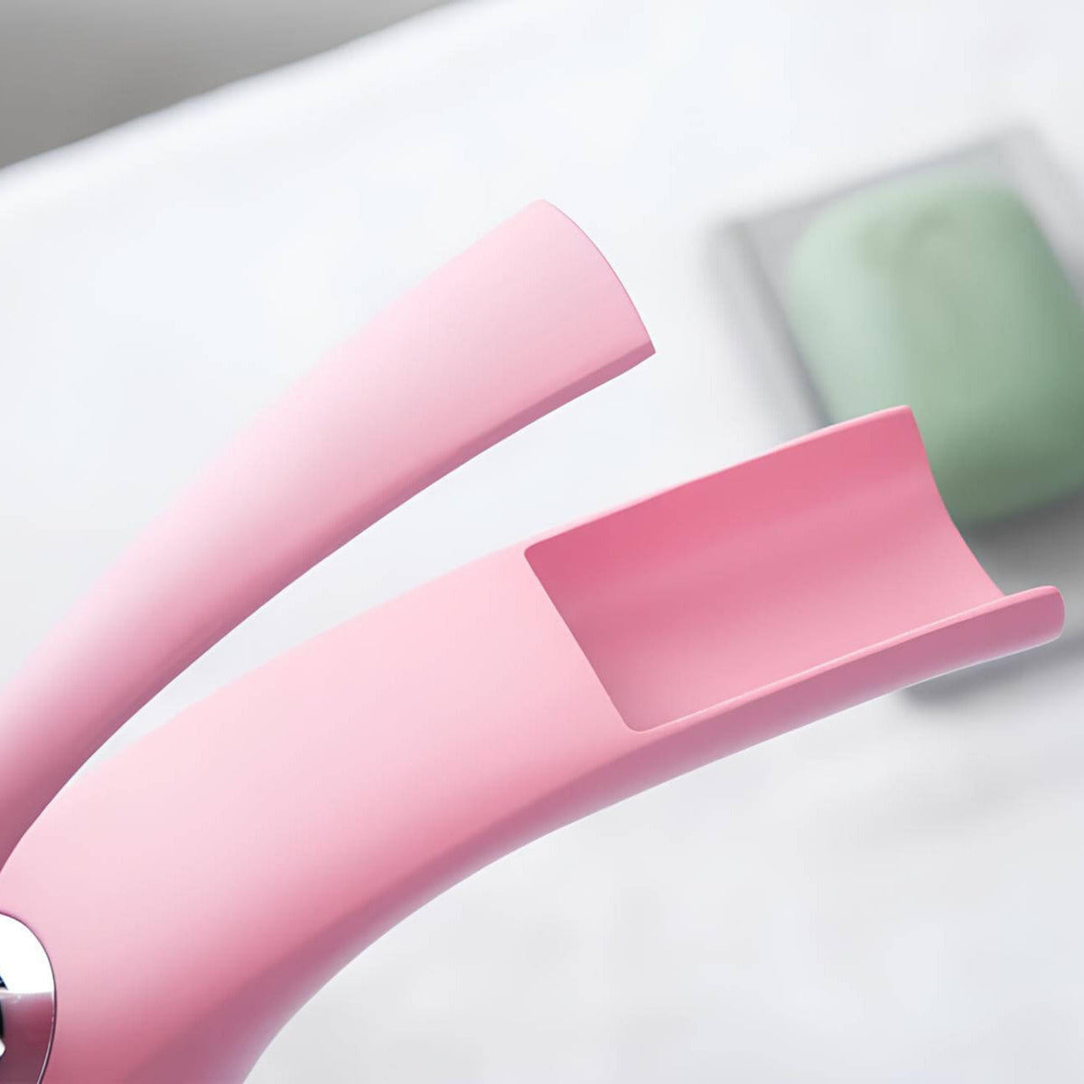 Robinet mitigeur rose en laiton – mitigeur cascade pour lavabo  Le Mitigeur
