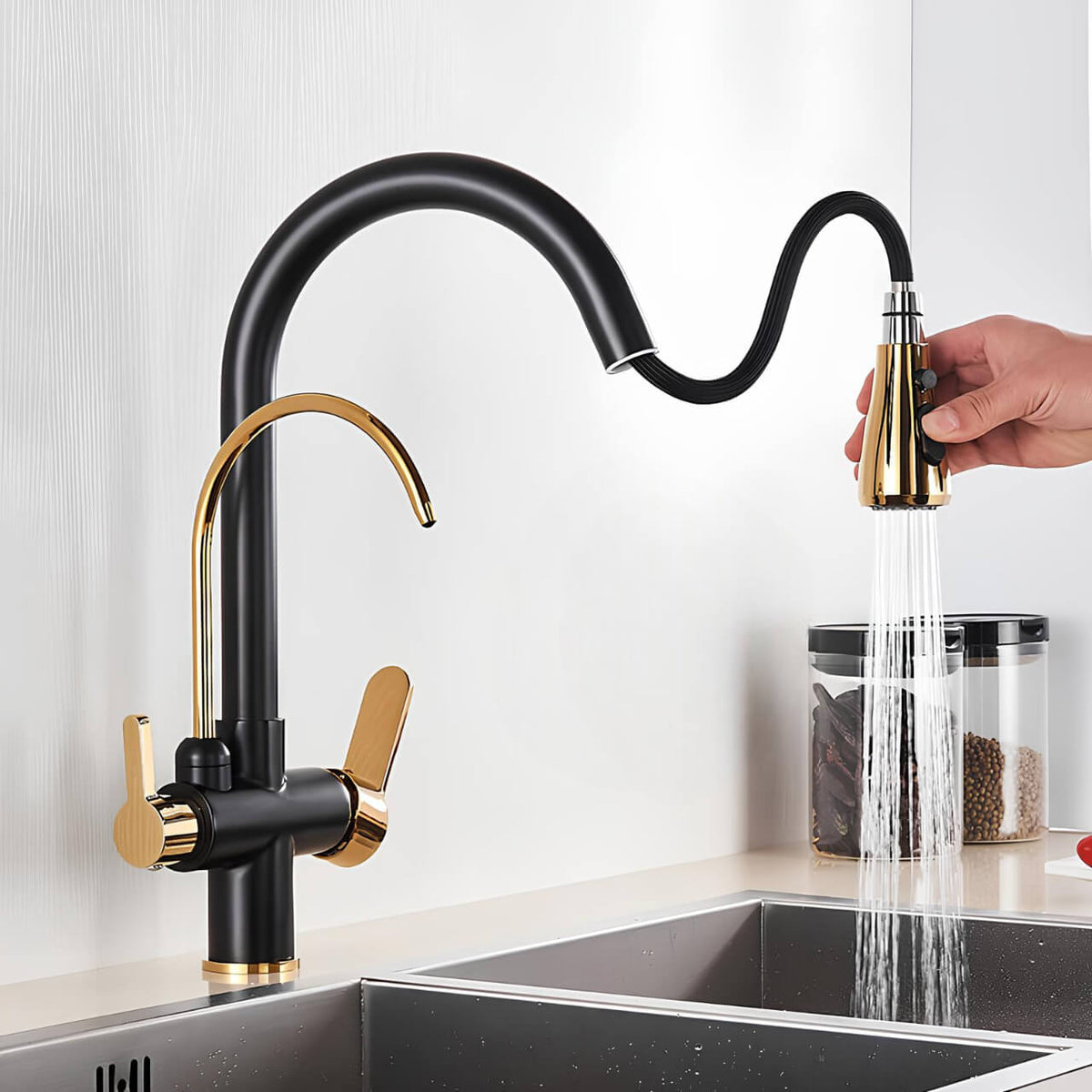 Robinet douchette multifonctions– Pratique et élégant  Le Mitigeur