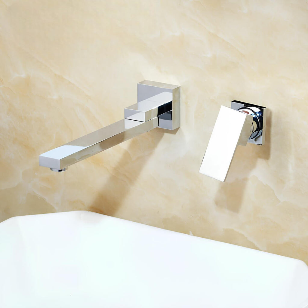 Robinet mural avec bec orientable  Le Mitigeur