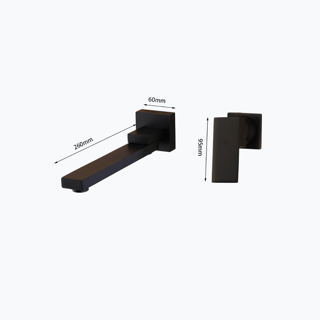 Robinet mural avec bec orientable  Le Mitigeur