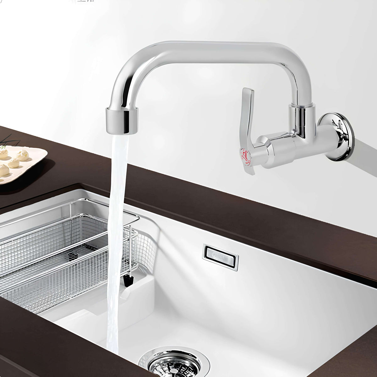 Robinet mural eau froide pour cuisine ou buanderie  Le Mitigeur