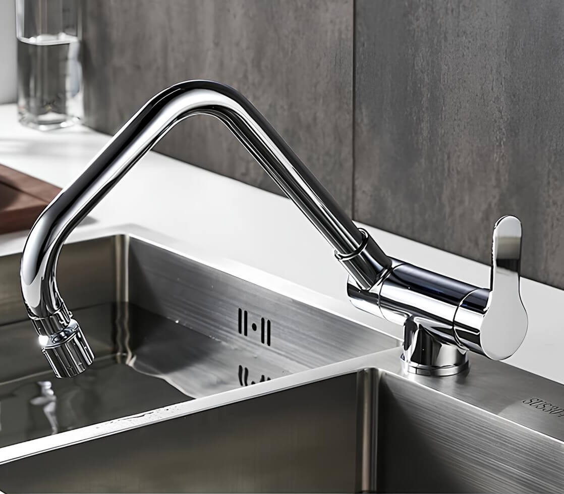 Robinet rabattable – Flexible & compact  Le Mitigeur