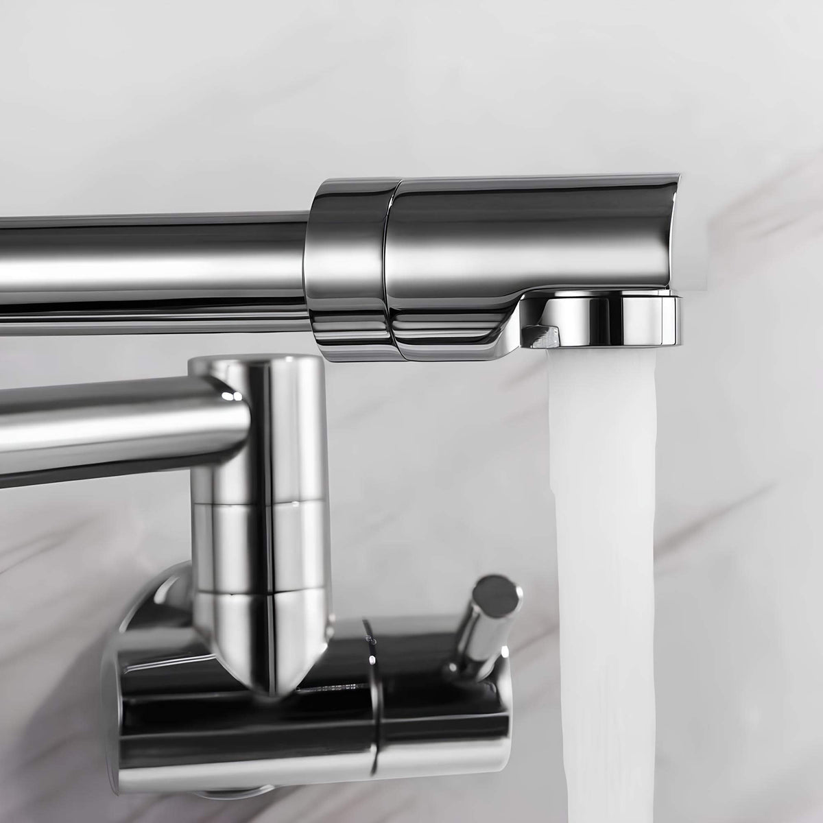 Robinet mural rabattable – eau froide seule  Le Mitigeur