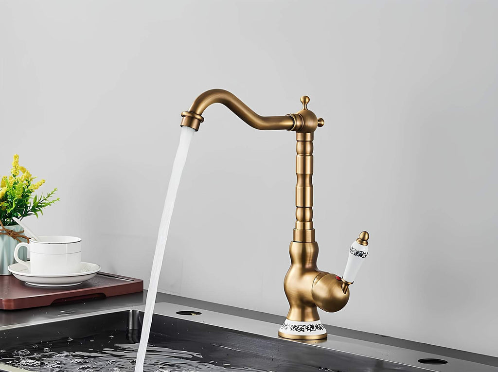 Robinet lavabo Style Rétro  Le Mitigeur
