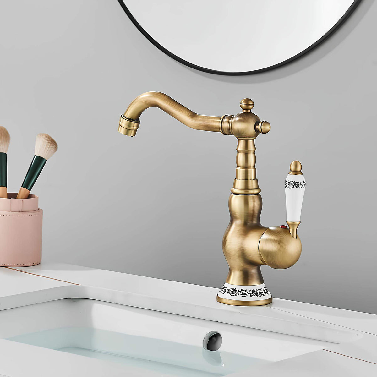 Robinet lavabo Style Rétro  Le Mitigeur