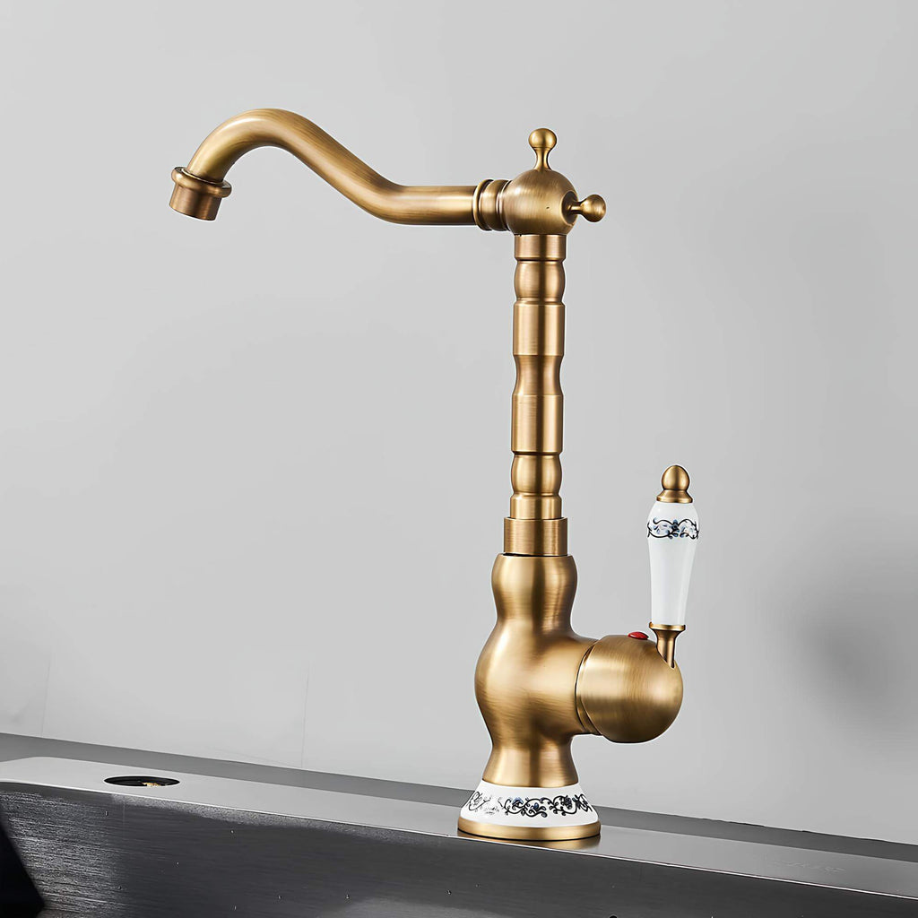 Robinet lavabo Style Rétro  Le Mitigeur