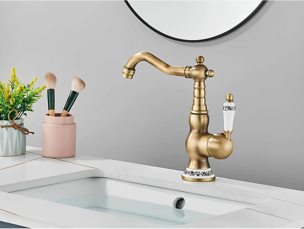 Robinet lavabo Style Rétro  Le Mitigeur