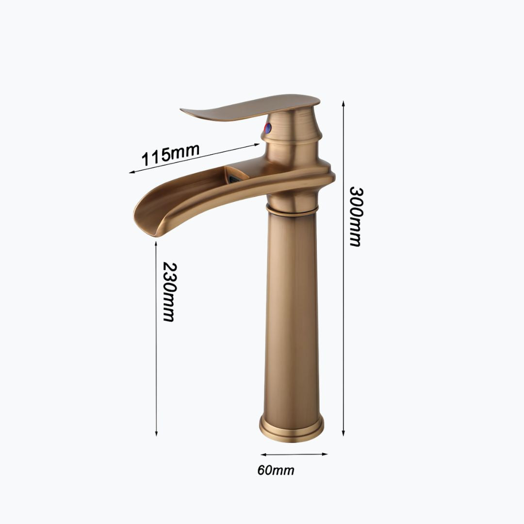 Robinet vasque cascade - Style antique  Le Mitigeur