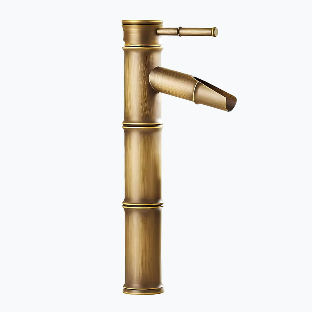 Robinet vasque style bambou - design classique  Le Mitigeur